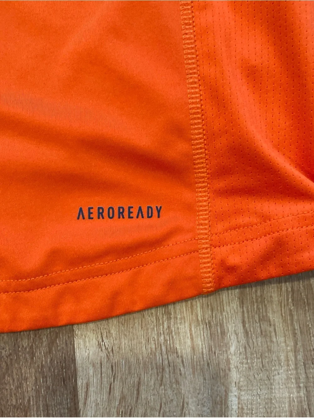 adidas University of Miami Polo Shirt Mens XL Coaches Sideline Team Issue Orange